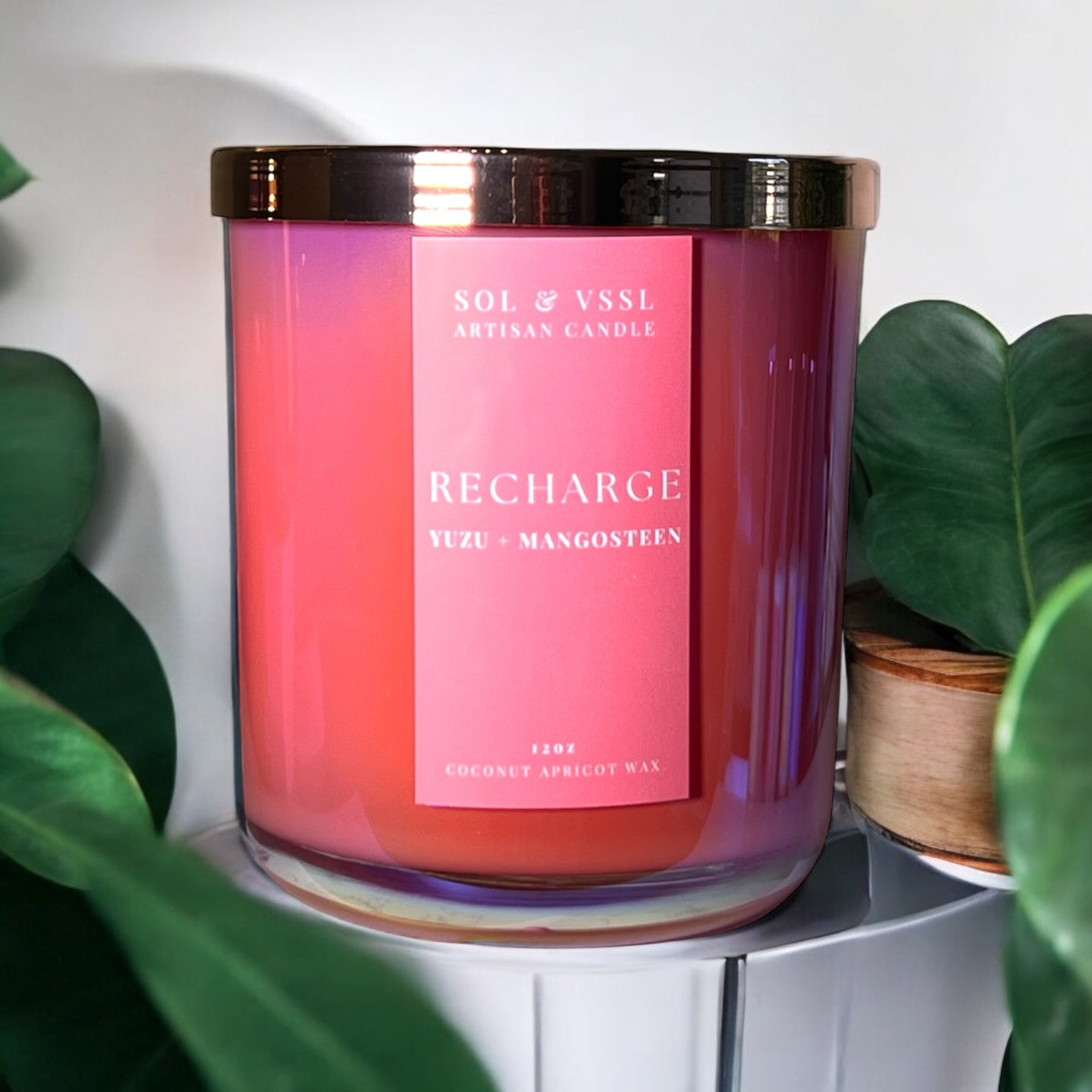 RECHARGE | LUXE Candle + Interior Fragrance Mist Set